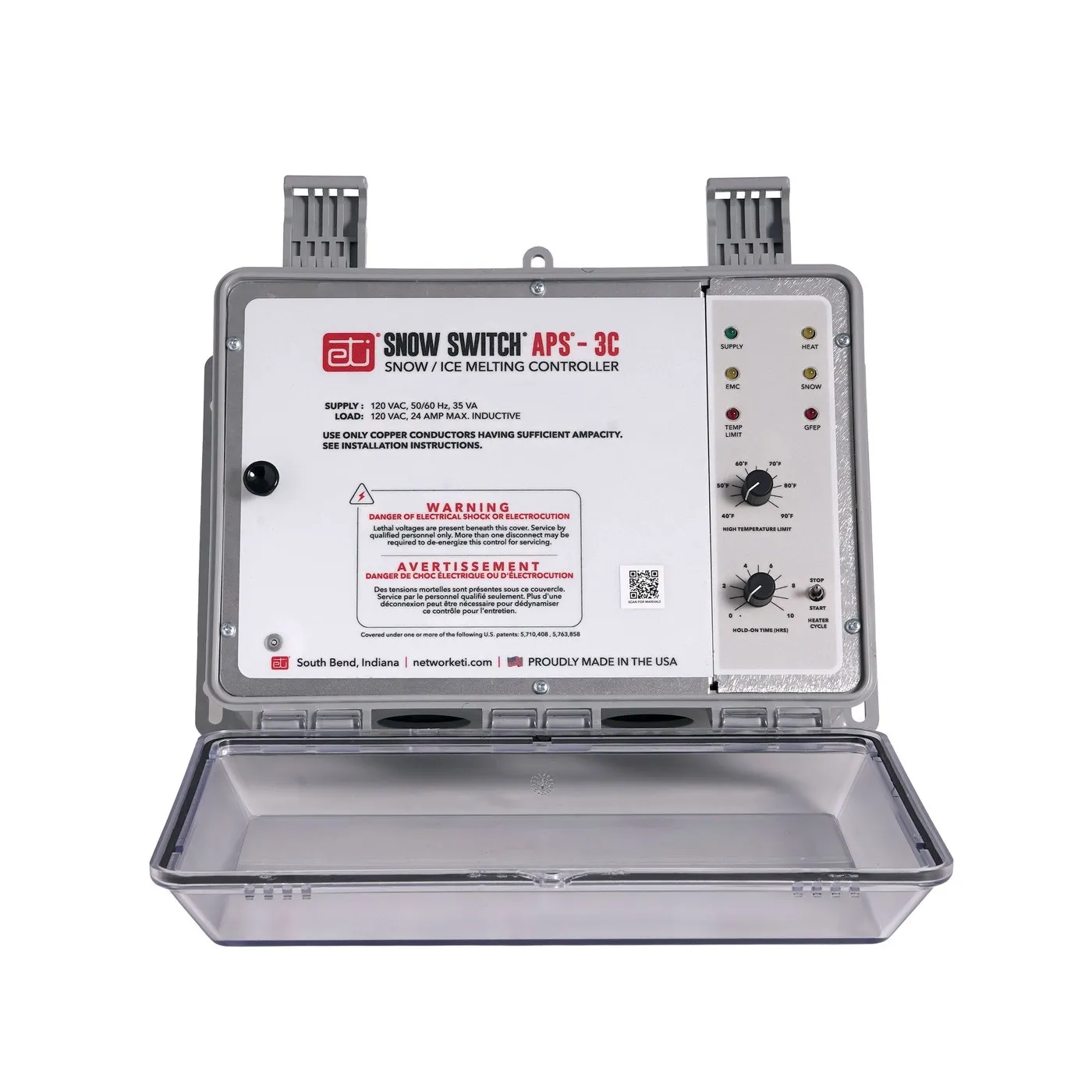 Snow and ice melt controller